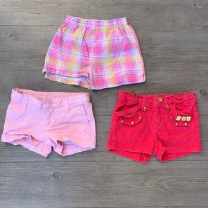 ⚡️3 for $20 girls 4t shorts bundle